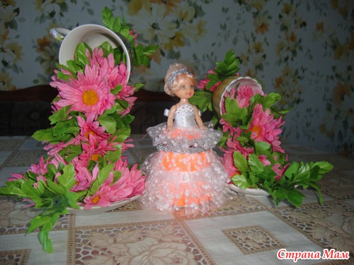 Мои первые барышни и чашки!!!