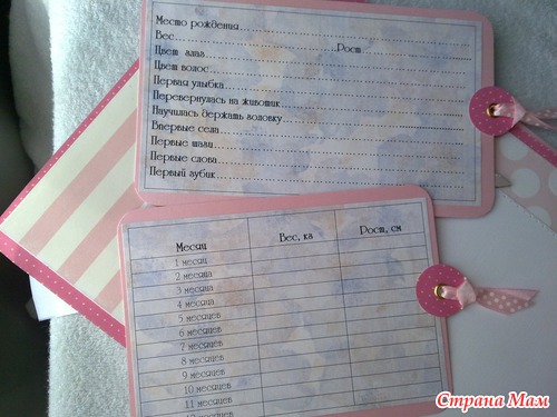 Альбом для девочки