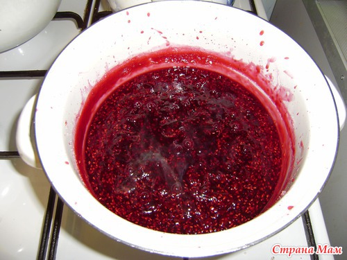 Варенье из малины с изюмом!!!
