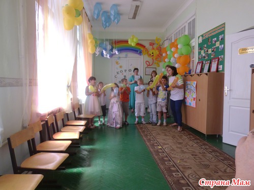Выпускной в сшитом своими руками платье