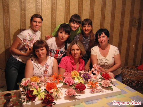Курсы по сахарным цветам...
