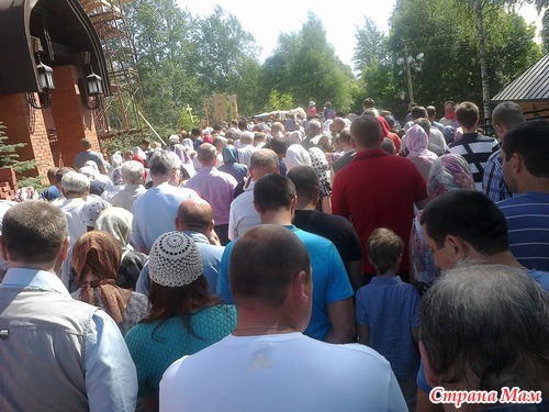 Крестный ход у нас в приходе.