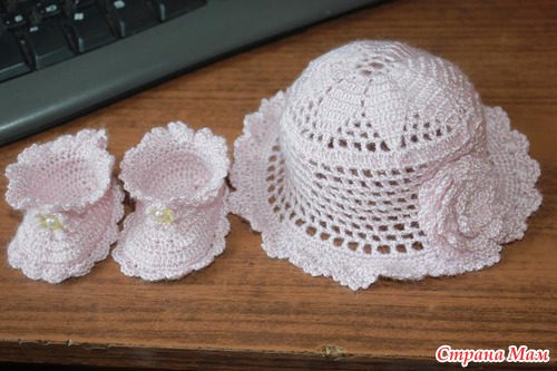 Розовый наряд для куколки Baby Born