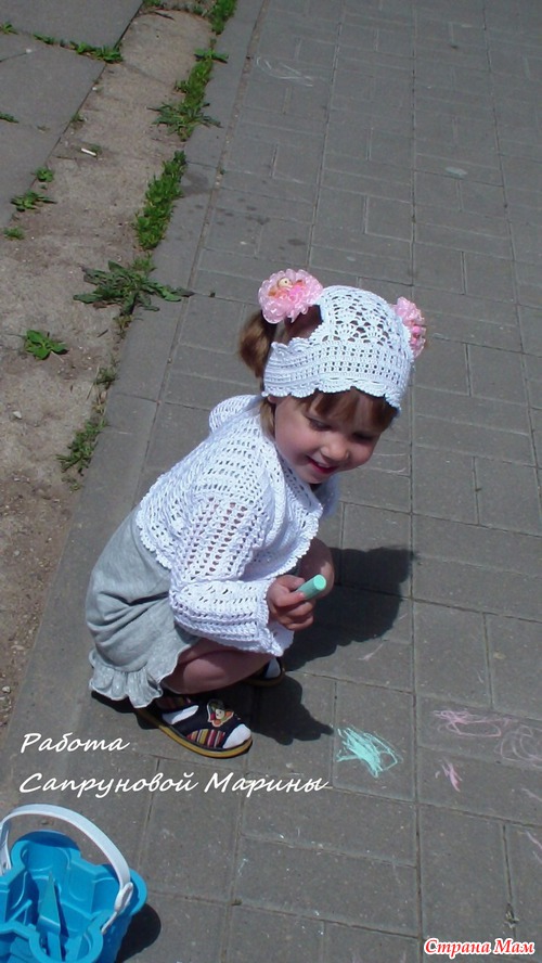 Болеро "Снежинка"