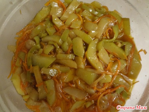 Маринованные кабачки