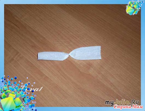 Подснежники из конфет