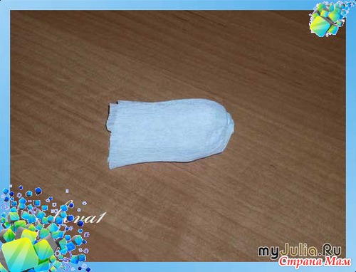 Подснежники из конфет