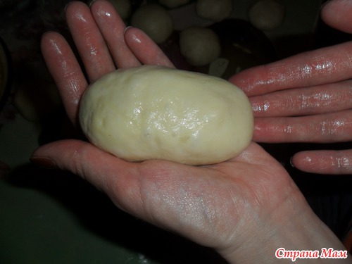 Заварные пирожки с яблоками и корицей