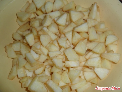 Заварные пирожки с яблоками и корицей