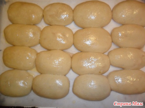 Заварные пирожки с яблоками и корицей