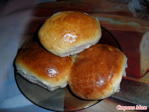 Заварные пирожки с яблоками и корицей