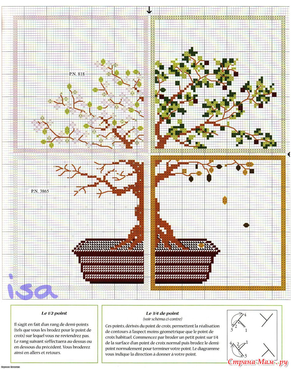 Вышивка схемы крестом времена года схемы и описание