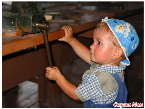 Нужно ли учить сына мужской работе?