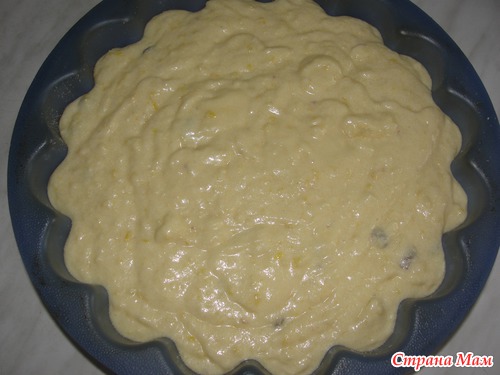 Лимонный пирог
