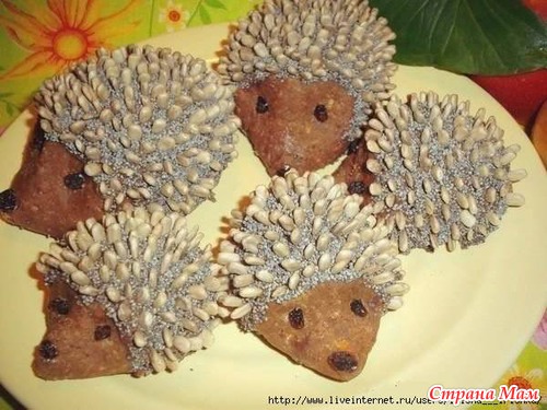 Пирожное Ёжики