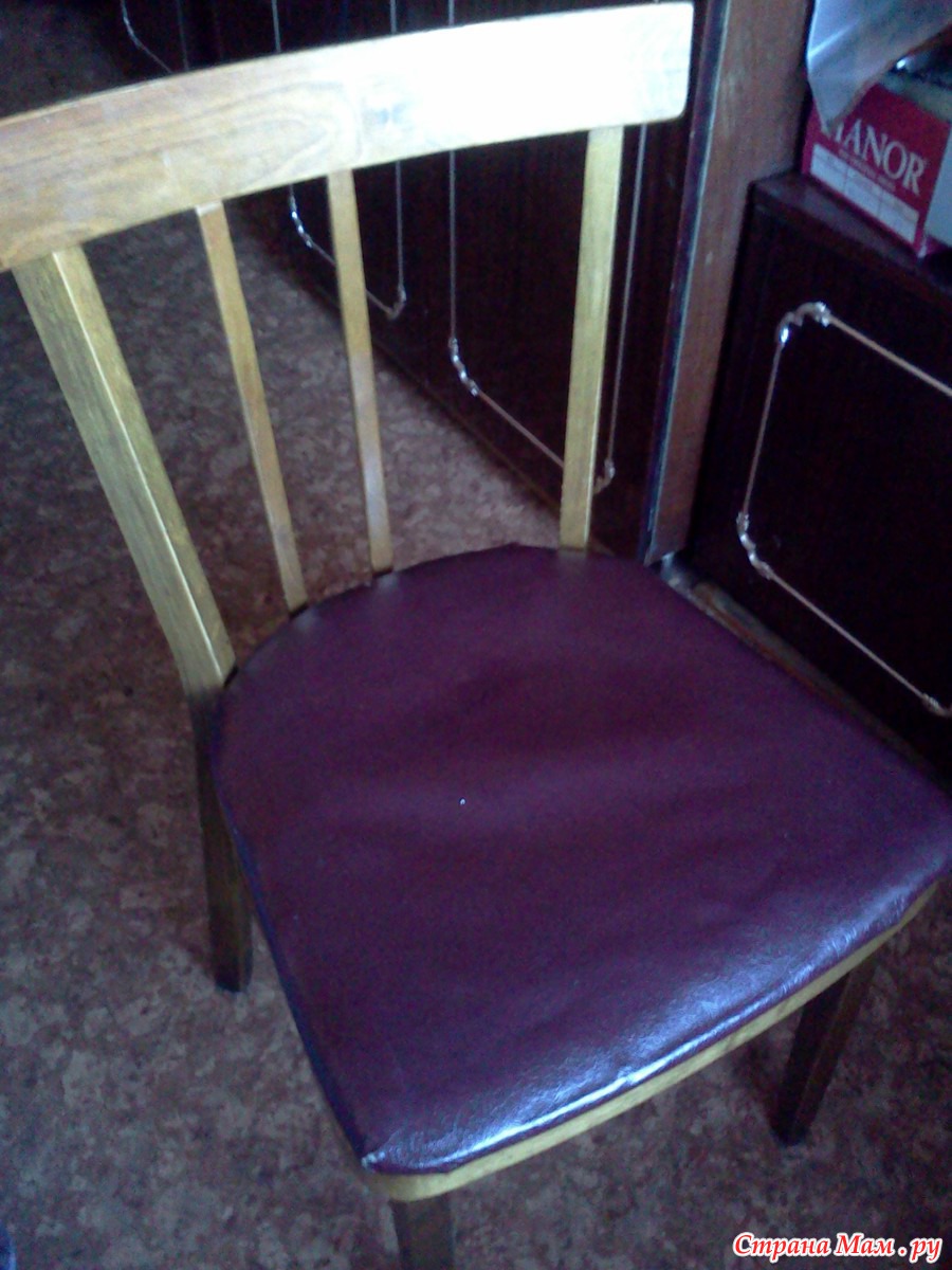 реставрация стульев из экокожи