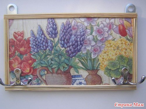 Мои первые декупажинки