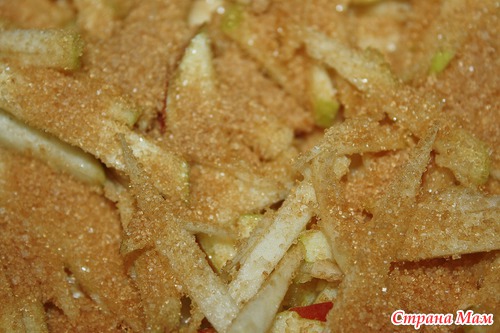 Ленивая шарлотка