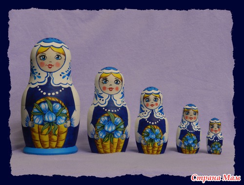 Весенние матрешки