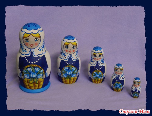 Весенние матрешки