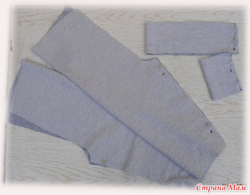 Еще один МК детских штанишек для начинающих и бережливых