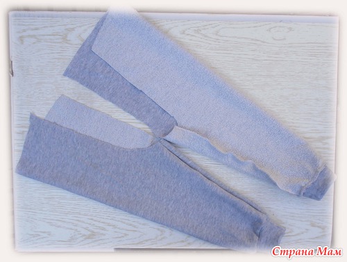 Еще один МК детских штанишек для начинающих и бережливых