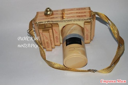 Сладкий ФОТОАППАРАТ из кофе и шоколада