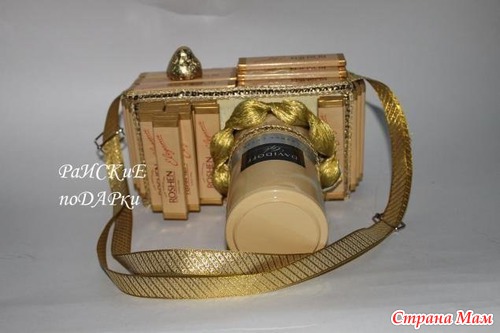 Сладкий ФОТОАППАРАТ из кофе и шоколада