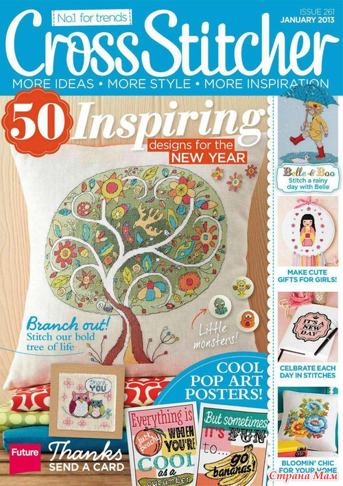Cross Stitcher № 261 2013 +приложение Rustic Style