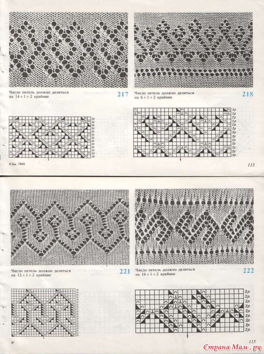 Вязание на машине нева 5 модели и схемы