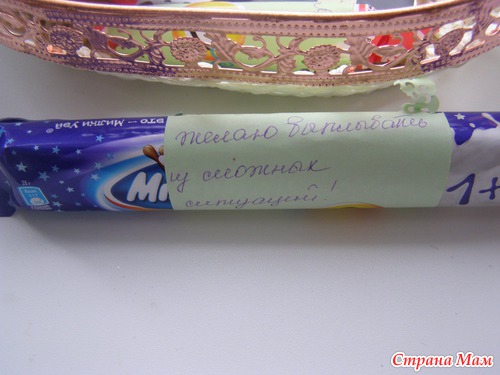 Подарок на день рождения от Ольгоши (много фото)