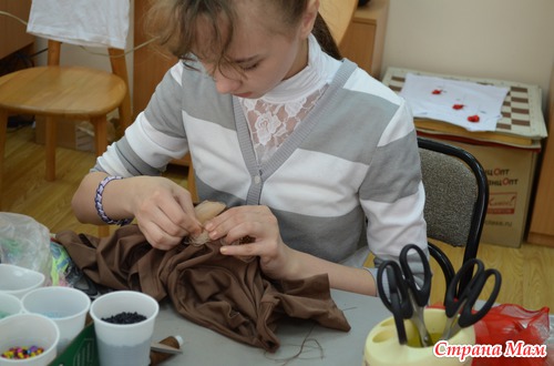 Как мы вчера одежду украшали! Много фото.