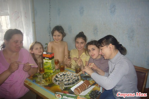 Мои первые суши