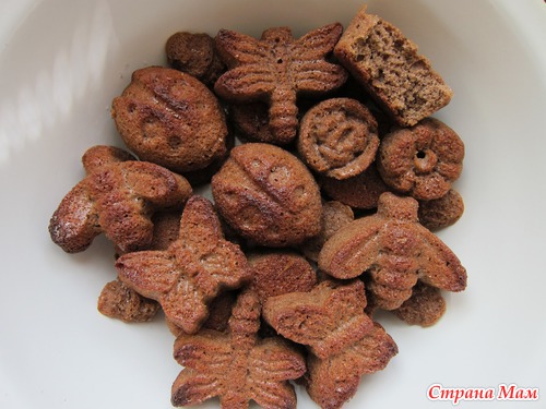 Ржаные пряники (эксперименты с закваской)