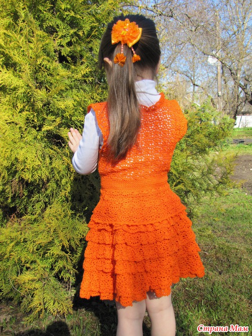 Связала давно... сфотографировались сегодня...