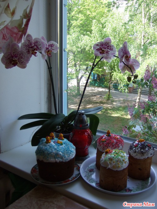 Мои куличи 2013.