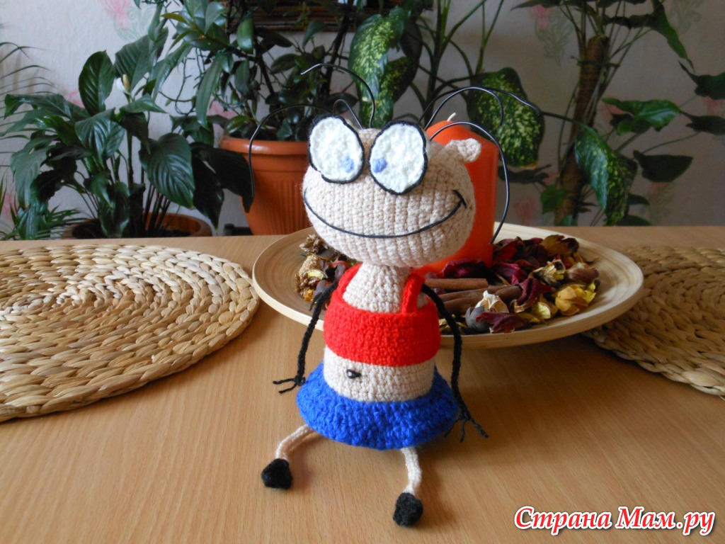 Схема масяня крючком