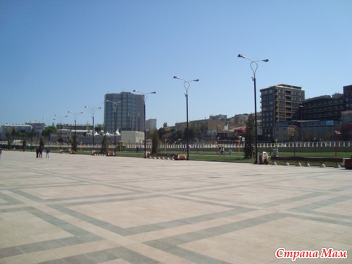 Новая часть Бакинского бульвара