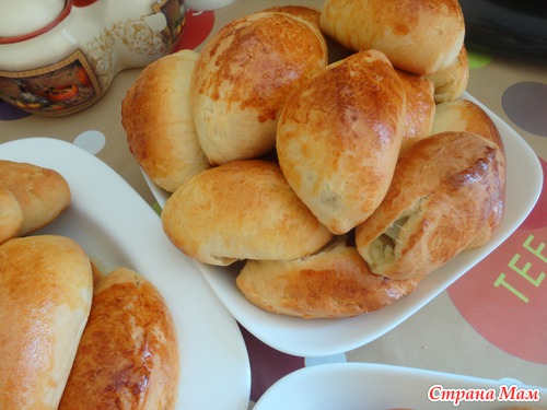 . Пирожки в духовке