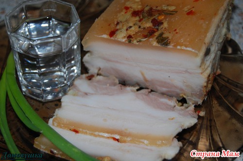 Вкусное сало в мультиварке