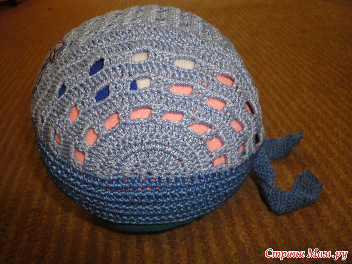 Летняя бандана крючком: простой мастер-класс для начинающих