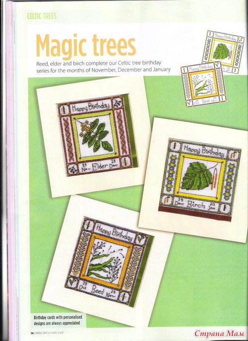 Cross Stitch Card Shop 087