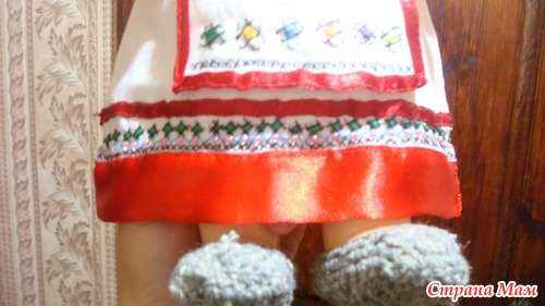 Кукла в национальном костюме