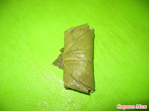 Маринованные листья винограда для "Долмы"