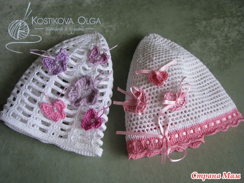 Легкие шапочки от всего сердца...