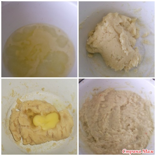 Пончики картофельные заварные