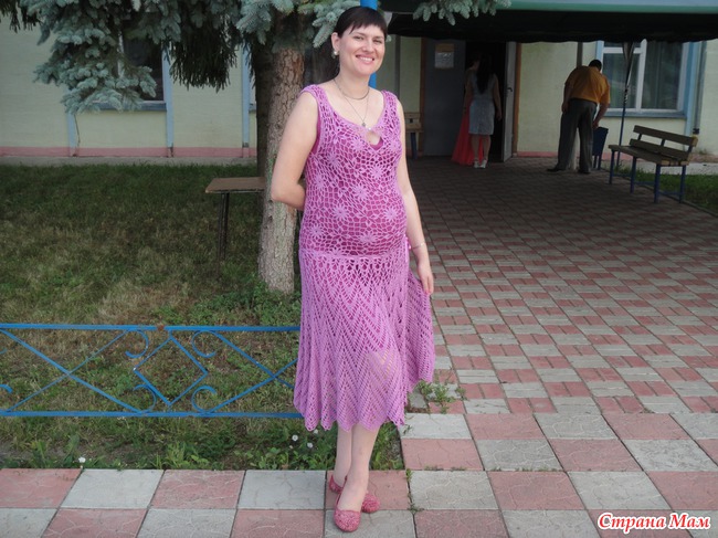 Платье для пузика