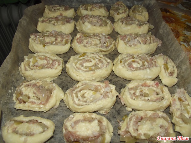 Рулетики праздничные.
