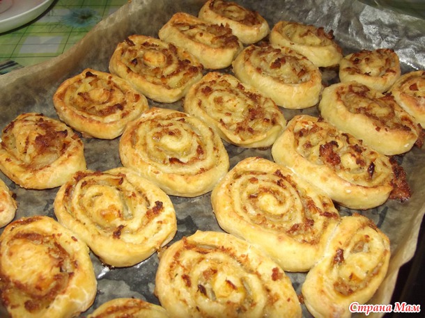 Рулетики праздничные.