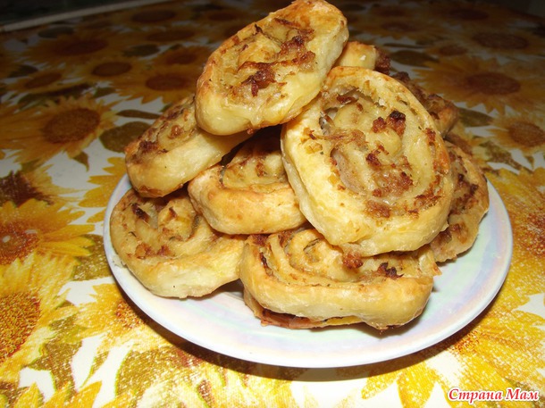 Рулетики праздничные.